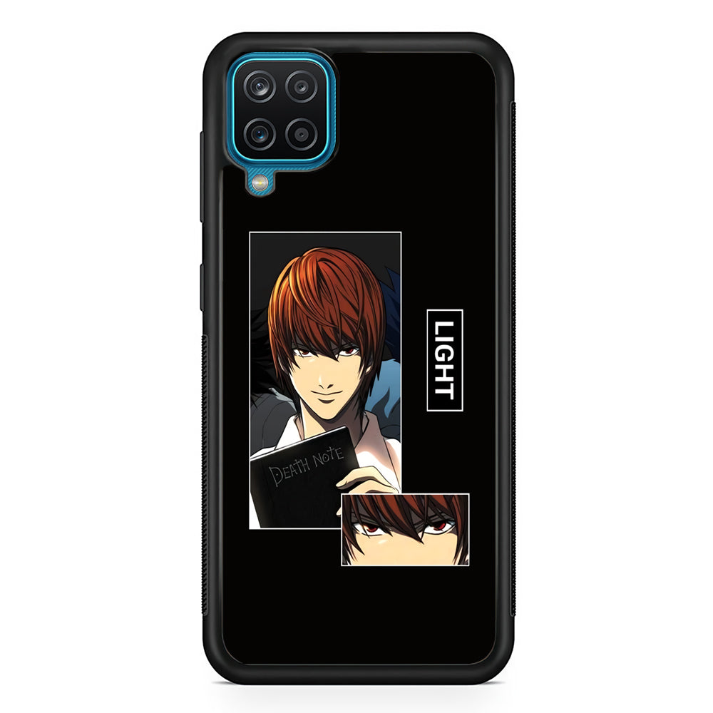 Light Yagami Death Note Book Samsung Galaxy A12 Case