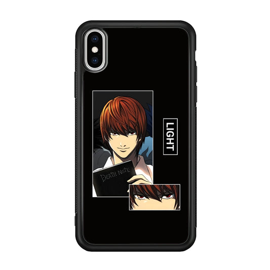 Light Yagami Death Note Book iPhone XS Case