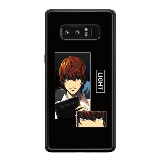 Light Yagami Death Note Book Samsung Galaxy Note 8 Case