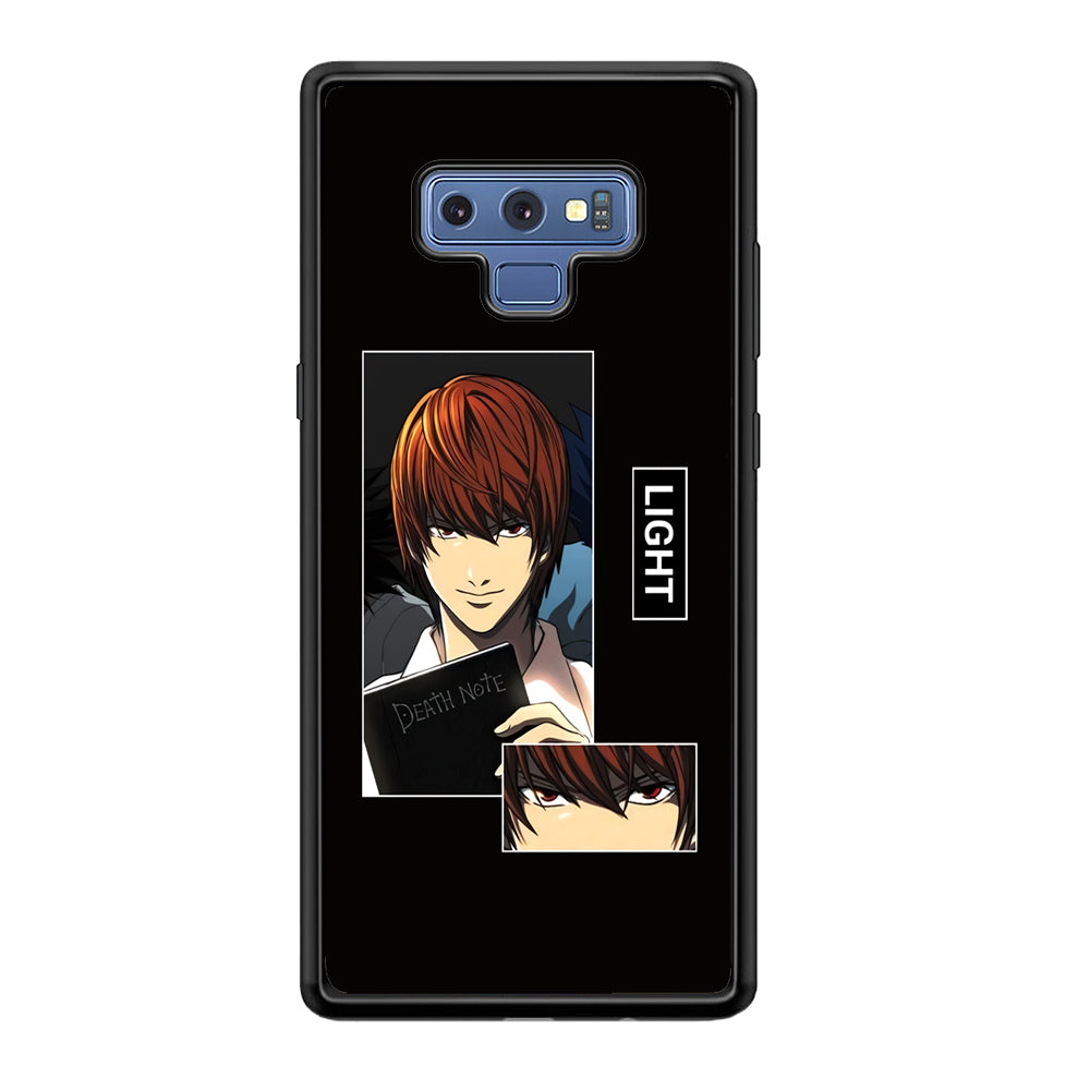 Light Yagami Death Note Book Samsung Galaxy Note 9 Case