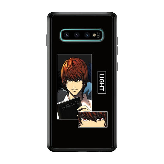 Light Yagami Death Note Book Samsung Galaxy S10 Case