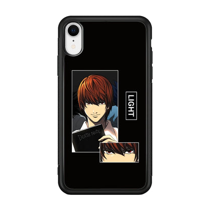 Light Yagami Death Note Book iPhone XR Case