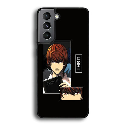 Light Yagami Death Note Book Samsung Galaxy S21 Plus Case