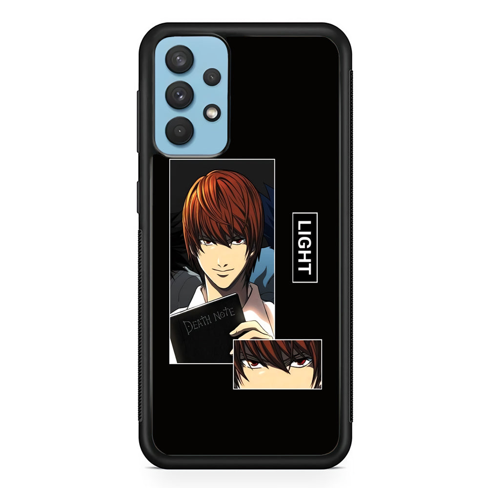 Light Yagami Death Note Book Samsung Galaxy A32 Case