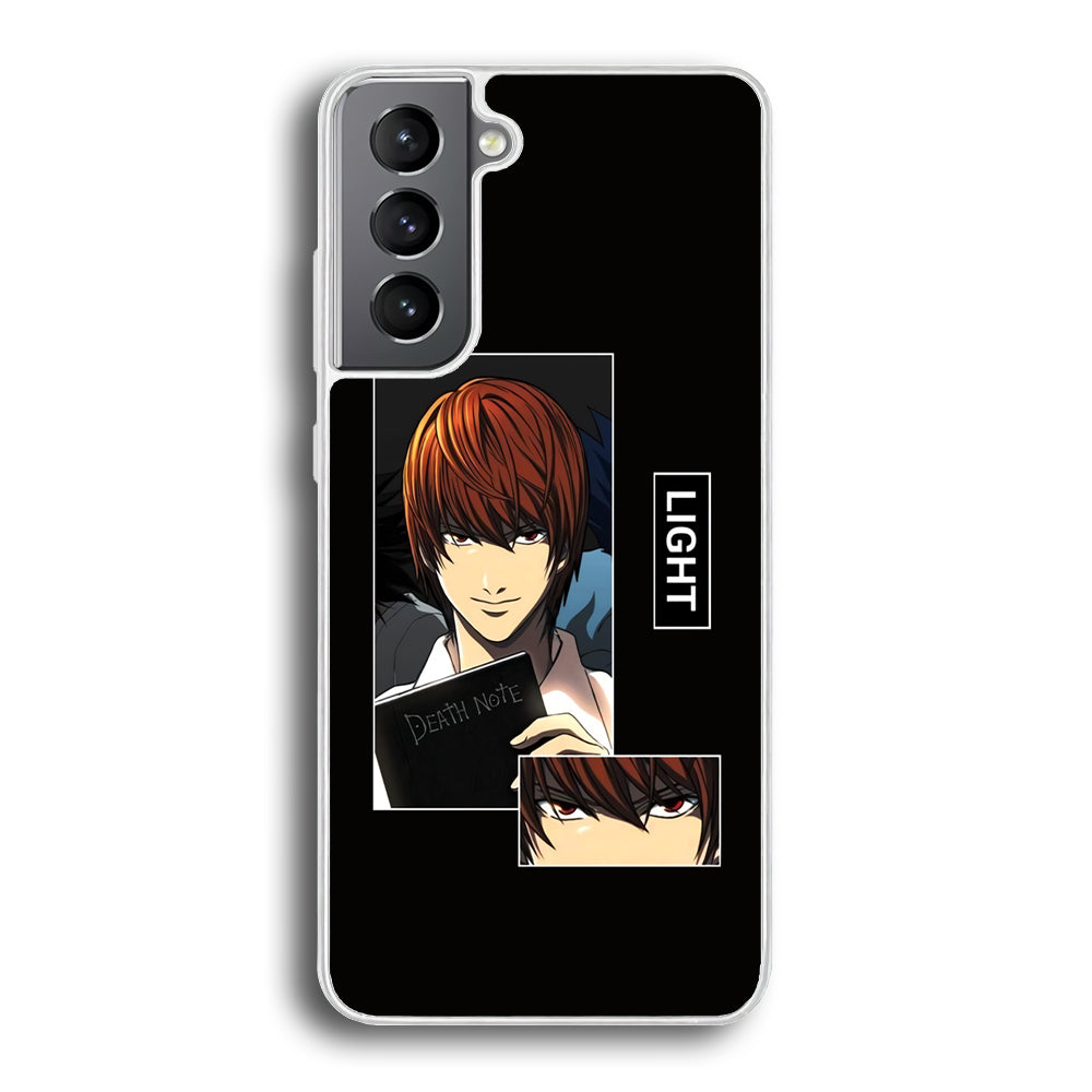 Light Yagami Death Note Book Samsung Galaxy S21 Plus Case