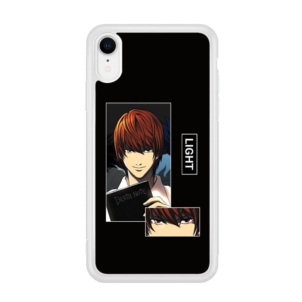 Light Yagami Death Note Book iPhone XR Case