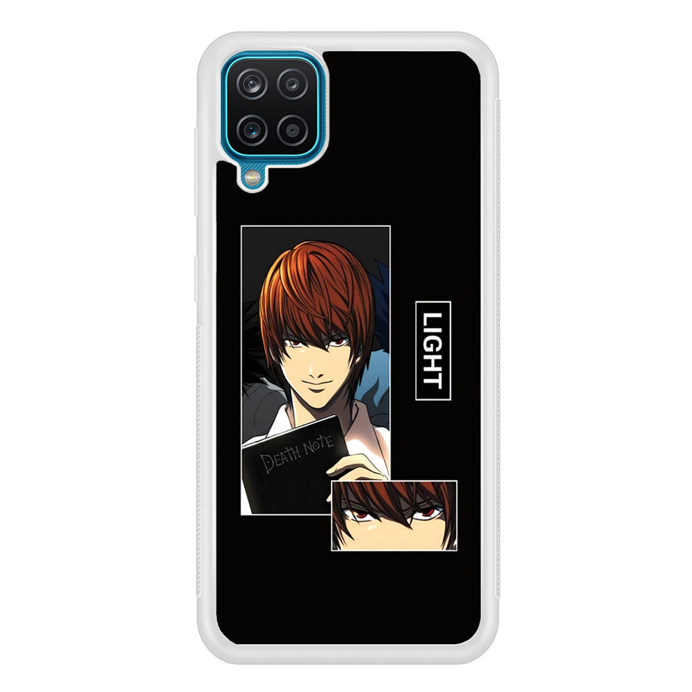 Light Yagami Death Note Book Samsung Galaxy A12 Case