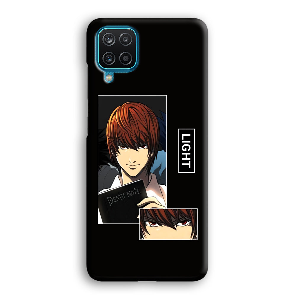 Light Yagami Death Note Book Samsung Galaxy A12 Case