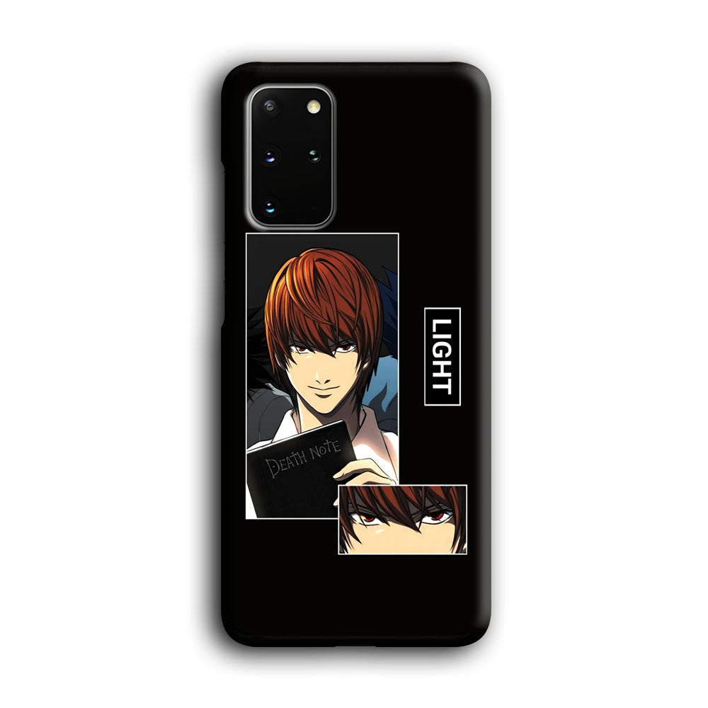 Light Yagami Death Note Book Samsung Galaxy S20 Plus Case