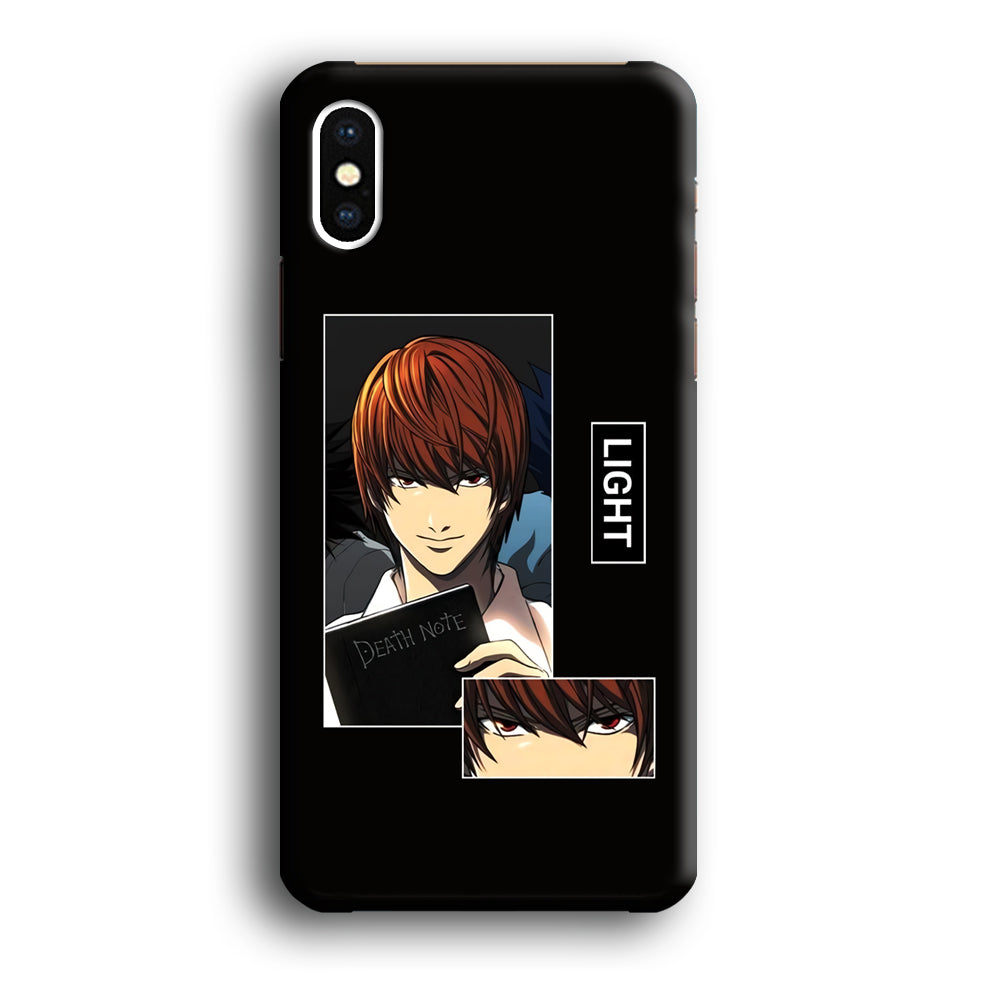 Light Yagami Death Note Book iPhone XS Case
