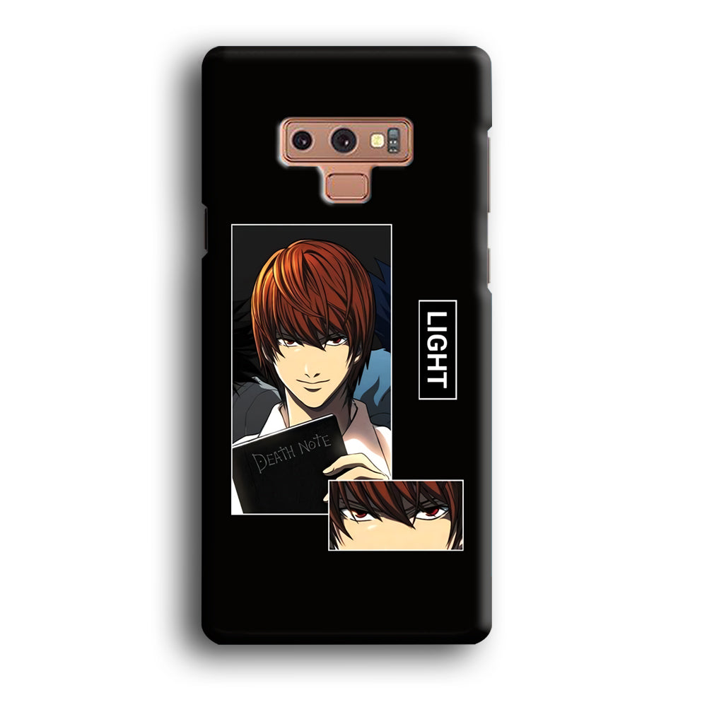 Light Yagami Death Note Book Samsung Galaxy Note 9 Case