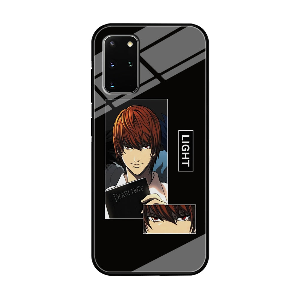 Light Yagami Death Note Book Samsung Galaxy S20 Plus Case