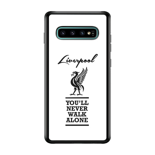 Liverpool YNWA Word Samsung Galaxy S10 Plus Case