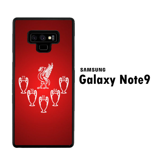 Liverpool Champions League Trophy Samsung Galaxy Note 9 Case