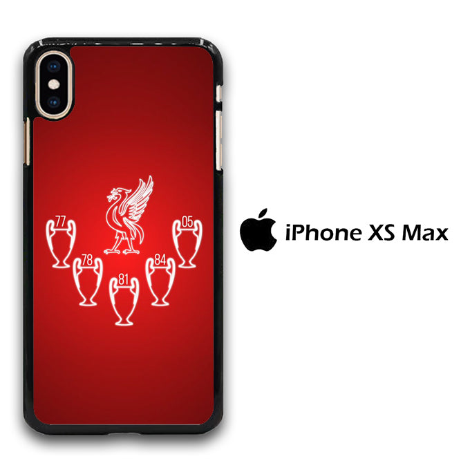 Liverpool Champions League Trophy iPhone Xs Max Case