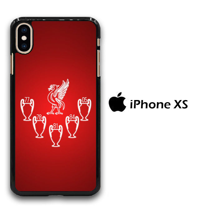Liverpool Champions League Trophy iPhone Xs Case