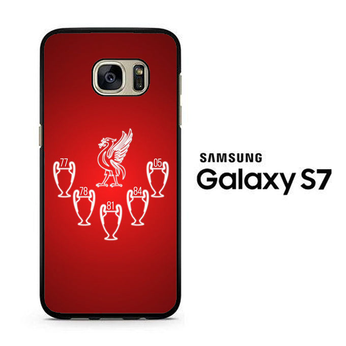 Liverpool Champions League Trophy Samsung Galaxy S7 Case