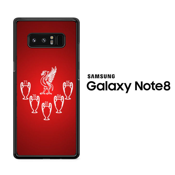 Liverpool Champions League Trophy Samsung Galaxy Note 8 Case