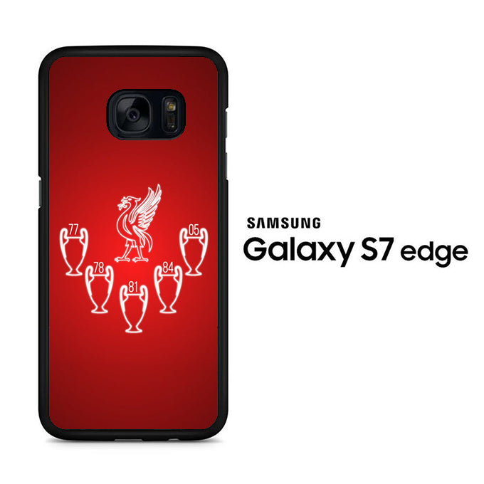Liverpool Champions League Trophy Samsung Galaxy S7 Edge Case