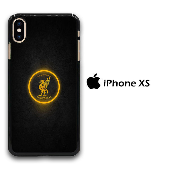 Liverpool Gold Ring Logo iPhone Xs Case