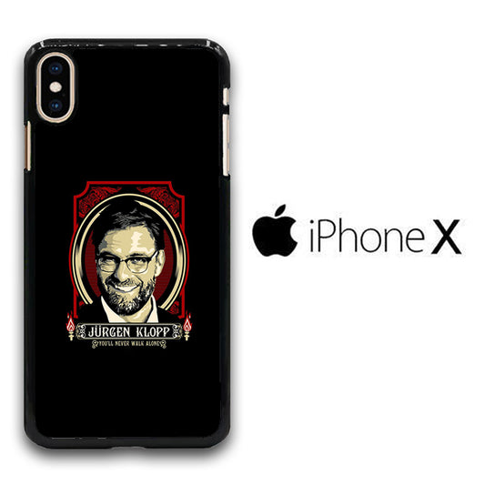 Liverpool Jurgen Klopp iPhone X Case