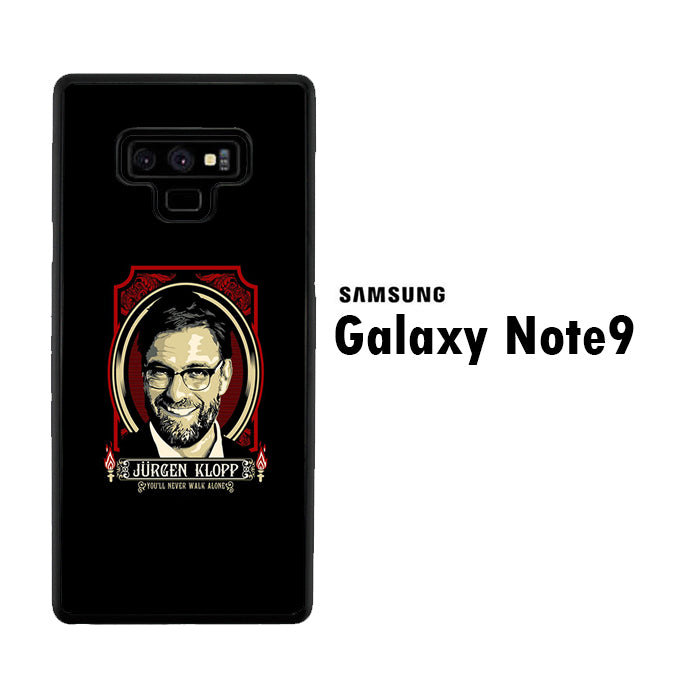 Liverpool Jurgen Klopp Samsung Galaxy Note 9 Case