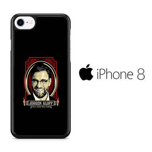Liverpool Jurgen Klopp iPhone 8 Case