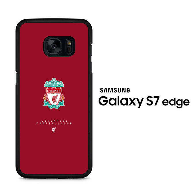 Liverpool Maroon Logo Samsung Galaxy S7 Edge Case