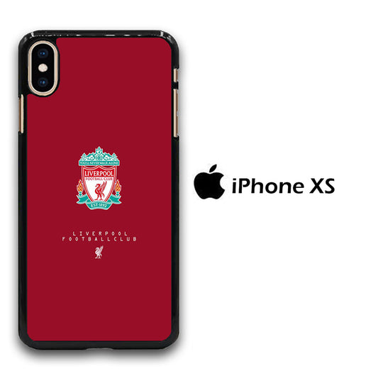 Liverpool Maroon Logo iPhone Xs Case