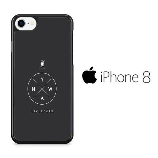 Liverpool YNWA Grey iPhone 8 Case