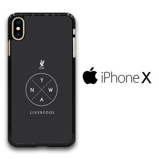 Liverpool YNWA Grey iPhone X Case