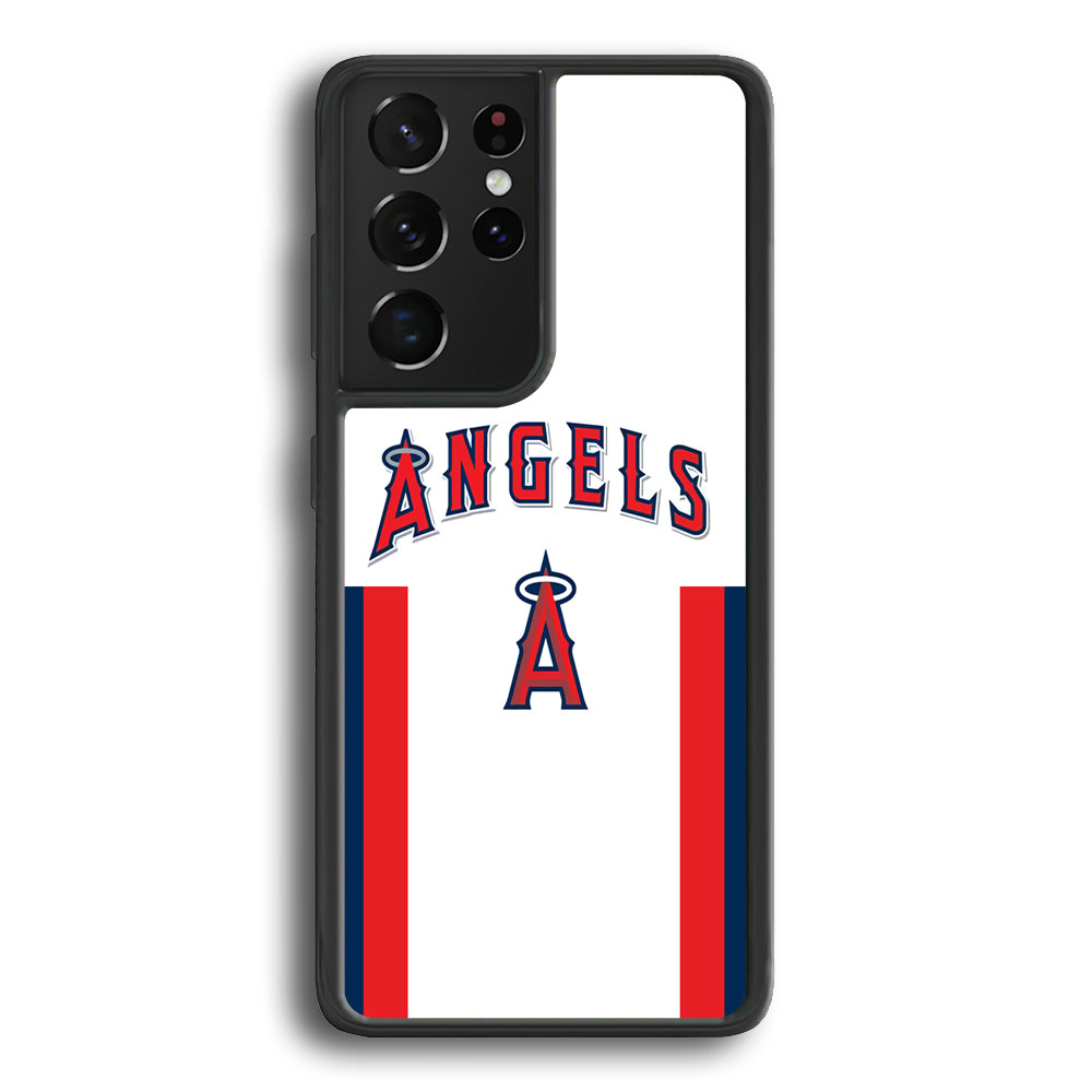 Los Angeles Anaheim MLB Team Samsung Galaxy S21 Ultra Case - Ezzystore