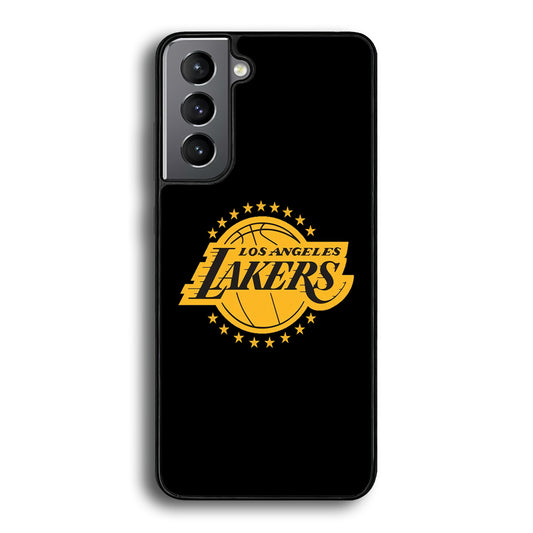 Los Angeles Lakers Black Logo Samsung Galaxy S21 Plus Case