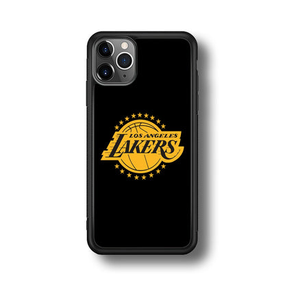 Los Angeles Lakers Black Logo iPhone 11 Pro Case