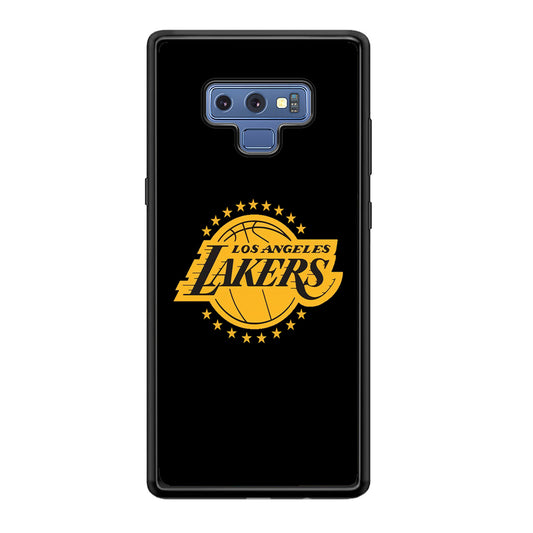 Los Angeles Lakers Black Logo Samsung Galaxy Note 9 Case