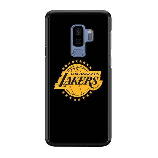 Los Angeles Lakers Black Logo Samsung Galaxy S9 Plus Case