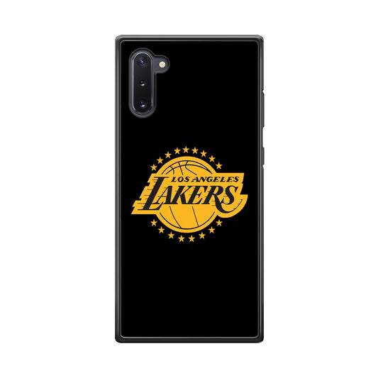 Los Angeles Lakers Black Logo Samsung Galaxy Note 10 Case