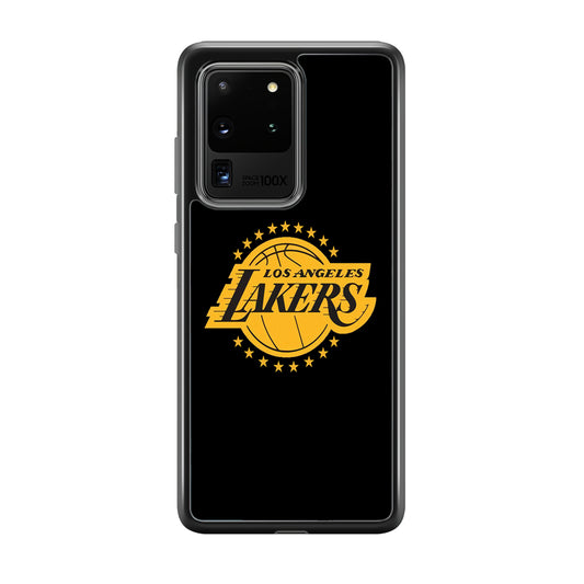 Los Angeles Lakers Black Logo Samsung Galaxy S20 Ultra Case