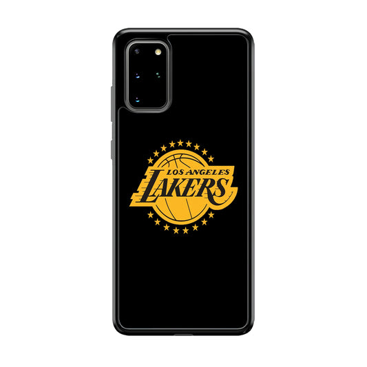 Los Angeles Lakers Black Logo Samsung Galaxy S20 Plus Case