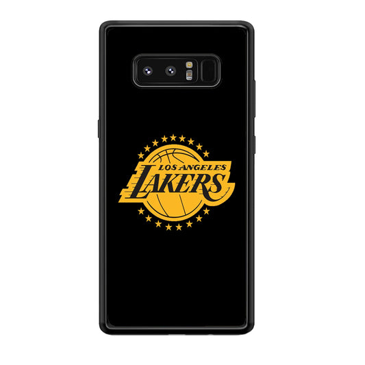 Los Angeles Lakers Black Logo Samsung Galaxy Note 8 Case