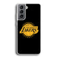 Los Angeles Lakers Black Logo Samsung Galaxy S21 Case
