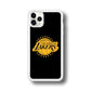 Los Angeles Lakers Black Logo iPhone 11 Pro Case