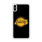 Los Angeles Lakers Black Logo iPhone X Case