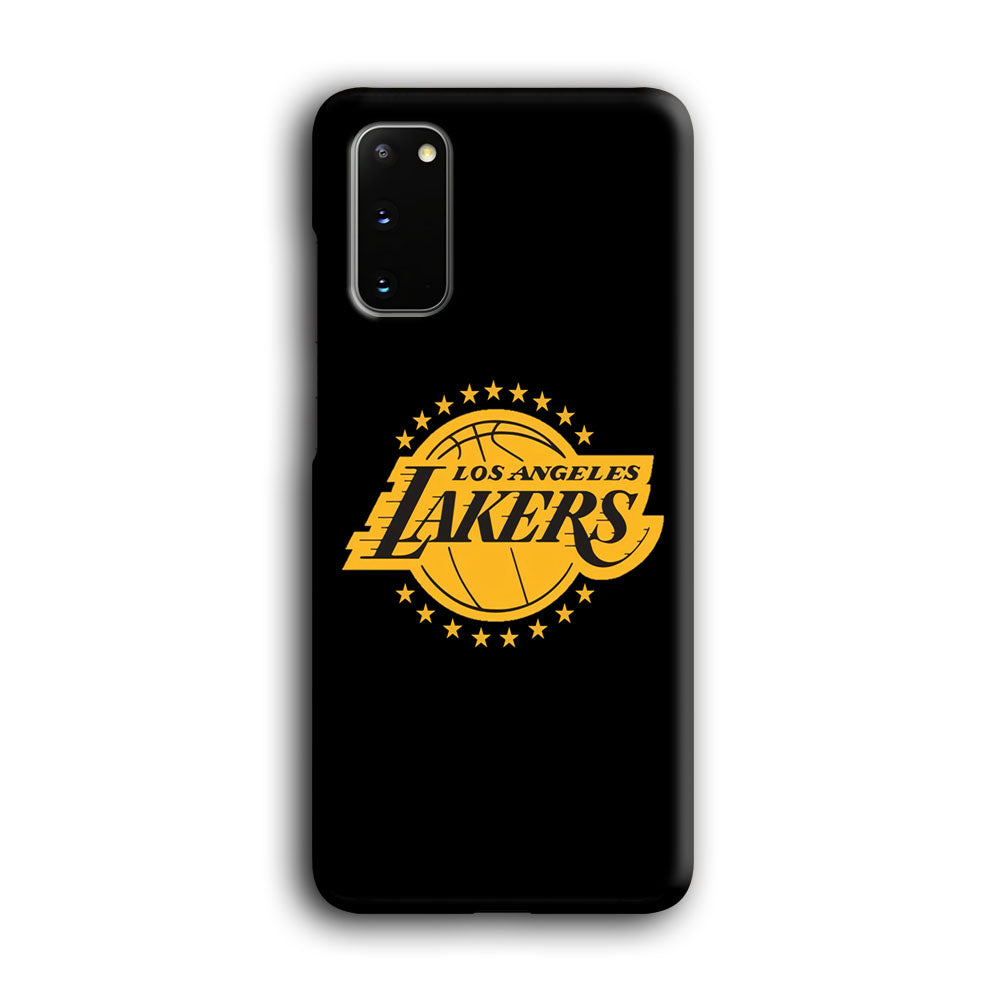 Los Angeles Lakers Black Logo Samsung Galaxy S20 Case