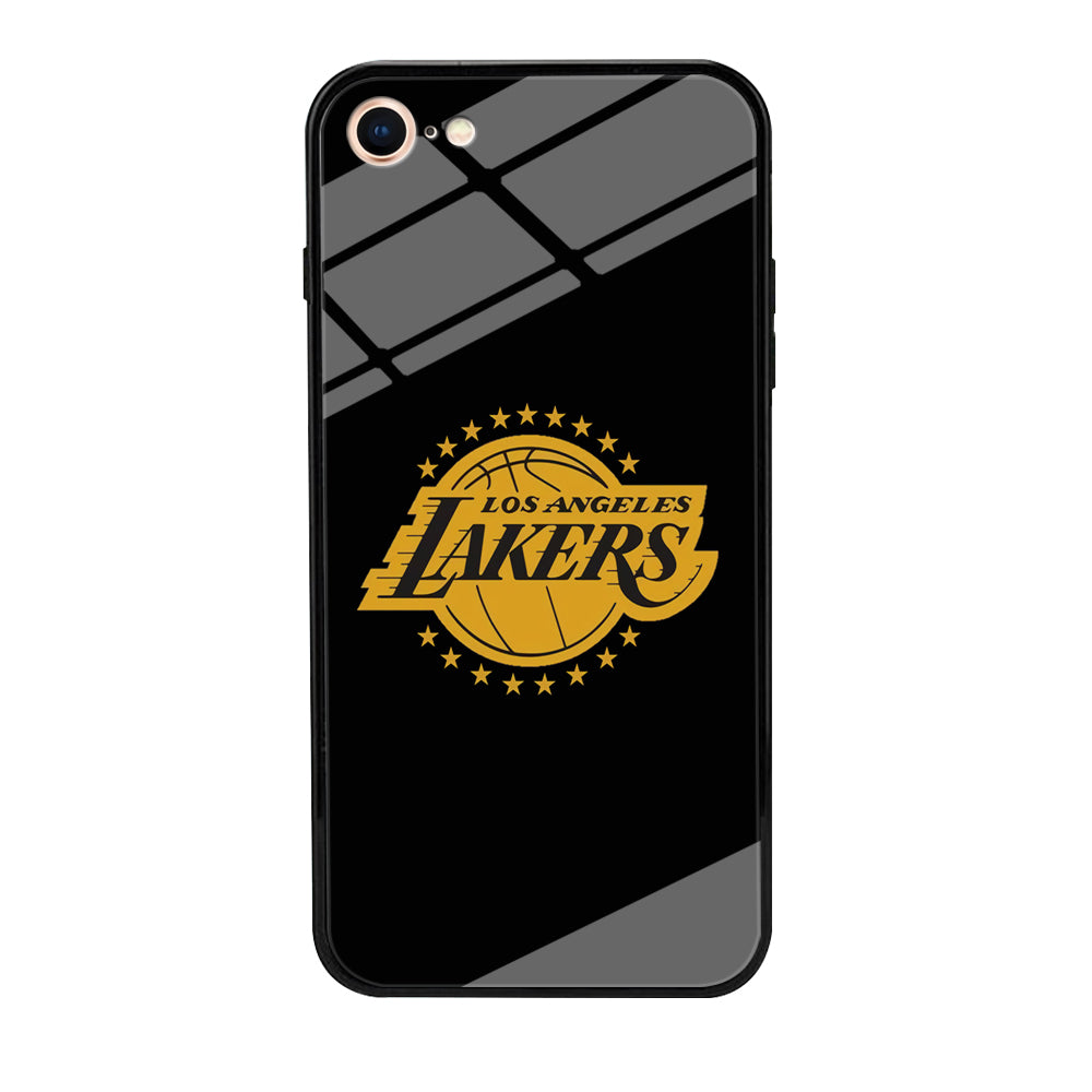 Los Angeles Lakers Black Logo iPhone 8 Case