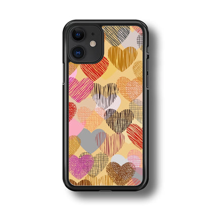 Love Aesthetic Soft Colour  iPhone 11 Case