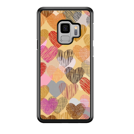 Love Aesthetic Soft Colour Samsung Galaxy S9 Case