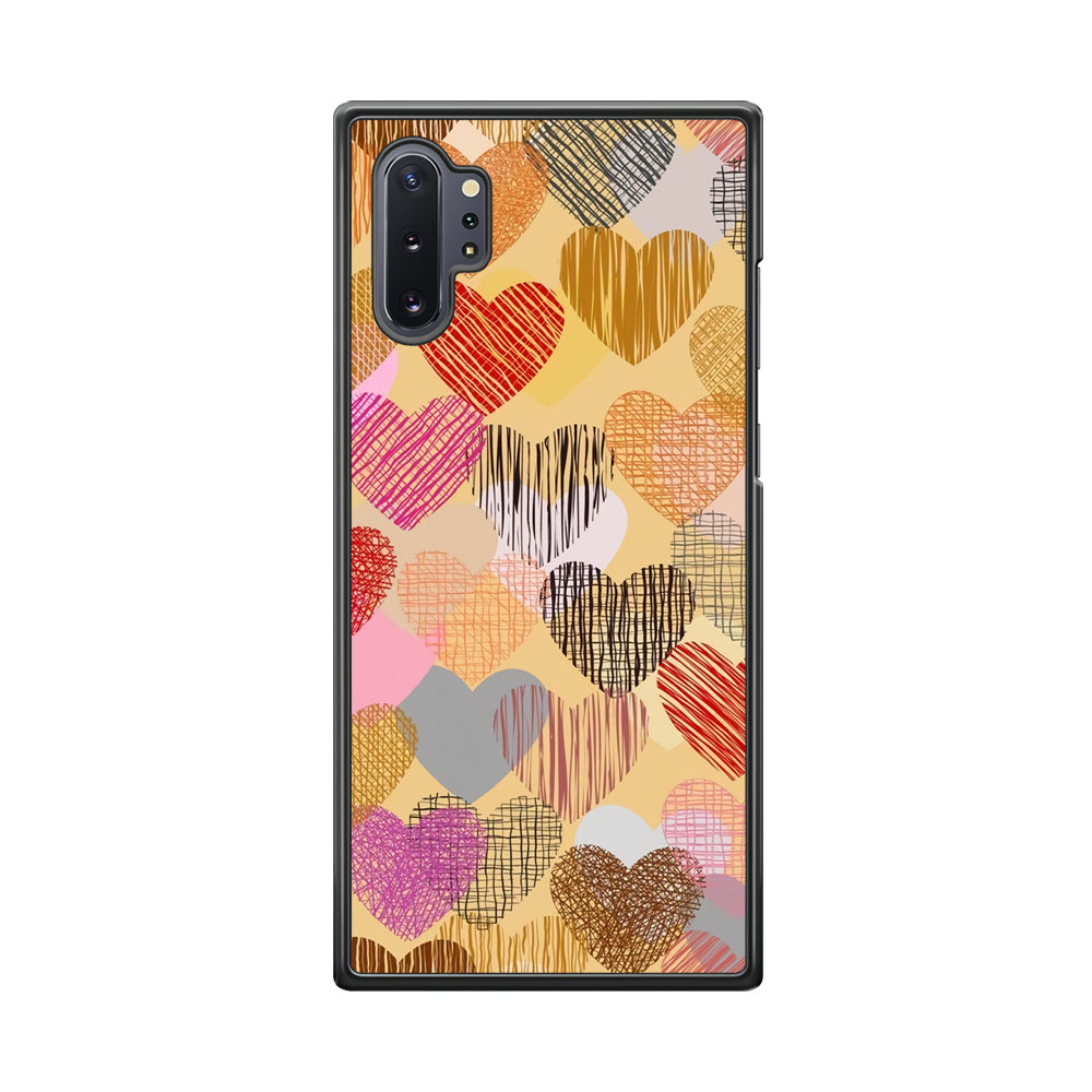 Love Aesthetic Soft Colour Samsung Galaxy Note 10 Plus Case