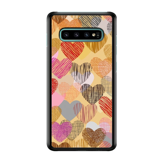 Love Aesthetic Soft Colour Samsung Galaxy S10 Case