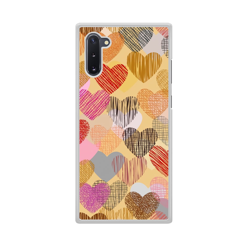 Love Aesthetic Soft Colour Samsung Galaxy Note 10 Case